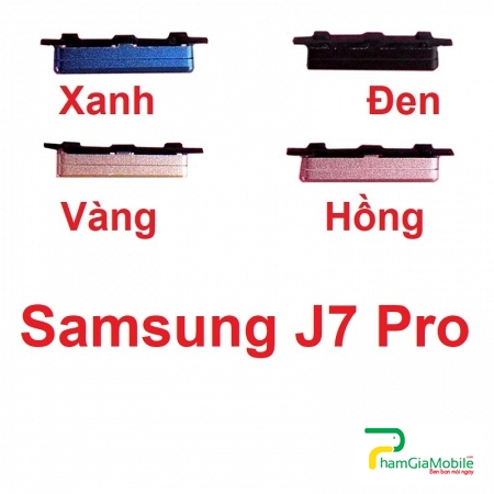 Nút Nguồn Nhựa Âm Lượng Ngoài Samsung Galaxy J7 Pro Original Power Button + Volume Control Button
